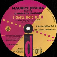 Maurice Joshua - Maurice Joshua - I Gotta Hold On U - Id Records