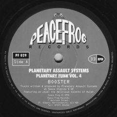 Planetary Assault Systems - Planetary Assault Systems - Planetary Funk Vol. 4 - Peacefrog Records