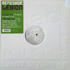 Renegade Legion - Renegade Legion - Friends Or Foes? - Fnac Music Dance Division