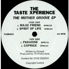 Taste Experience - Taste Experience - Mother Groove EP - Fun 4