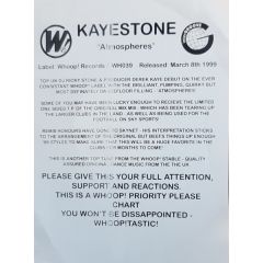 Kayestone - Kayestone - Atmospheres - Whoop! Records