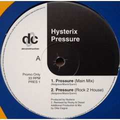 Hysterix - Hysterix - Pressure - Deconstruction