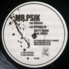 Mr Psik - Mr Psik - USAnus - Fusetrax