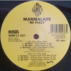 Marmalade - Marmalade - Mi Piace - Warrior Records