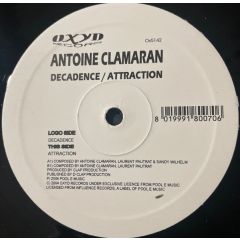 Antoine Clamaran - Antoine Clamaran - Decadence - Oxyd Records