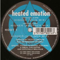 Heated Emotion - Heated Emotion - Higher - Vinyl Solution