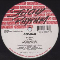 Gee-Man - Gee-Man - The Soul - Strictly Rhythm
