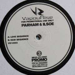 Parham & Ilsoe - Parham & Ilsoe - Love Sequence - Vapourise