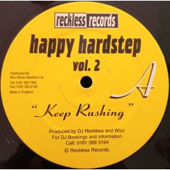 DJ Reckless And Wizz - DJ Reckless And Wizz - Happy Hardstep Vol. 2 - Reckless Records