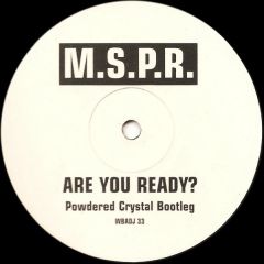 M.S.P.R. - M.S.P.R. - Are You Ready? / Inner City - Vc Recordings