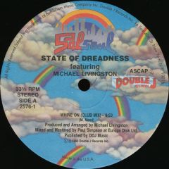 State Of Dreadness Feat Michael Livingstone - State Of Dreadness Feat Michael Livingstone - Whine On! - Salsoul