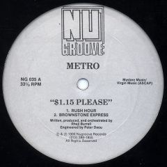 Metro - Metro - $1.15 Please - Nu Groove