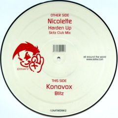 Nicolette / Konovox - Nicolette / Konovox - Harden Up / Blitz (Picture Disc) - All Around The World