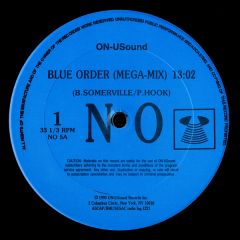 New Order - New Order - Blue Order (Mega-Mix) - On-U-Sound