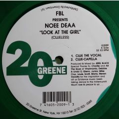 Fbl Presents Noee Deaa - Fbl Presents Noee Deaa - Clueless (Green Vinyl) - 20 Greene