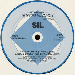 SIL - Solid Circle / Windows - Rhythm Records