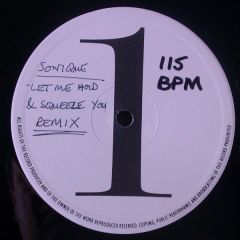 Sonique - Sonique - Let Me Hold You - Cooltempo