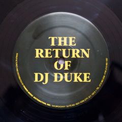 DJ Duke - DJ Duke - The Return Of DJ Duke - Power Music