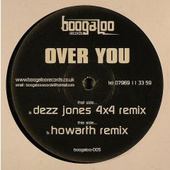 Danny Wynn - Danny Wynn - Over You (Remixes) - Boogaloo