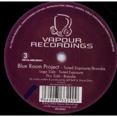 Blue Room Project - Blue Room Project - Tuned Exposure - Vapour