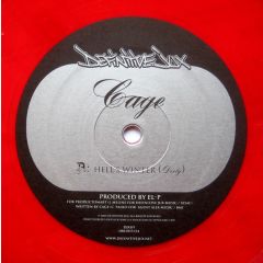 Cage - Cage - Hell's Winter (Red Vinyl) - Definitive Jux