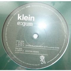 e:gum - e:gum - Stop 2 - Klein Records