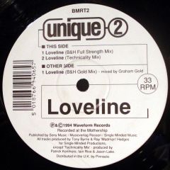 Unique 2 - Unique 2 - Loveline - Boom Records (UK)