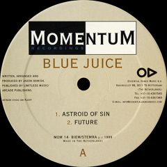 Blue Juice - Blue Juice - Blue Juice EP - Momentum Recordings