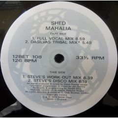 Shed - Shed - Mahalia (In That Morning) - Better Days