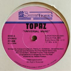 Topaz - Topaz - Universal Music - Supertronics