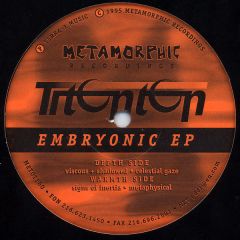 Titonton Duvanté - Titonton Duvanté - Embryonic EP - Metamorphic Recordings