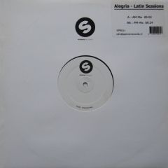 Alegria - Alegria - Latin Sessions - Spinnin