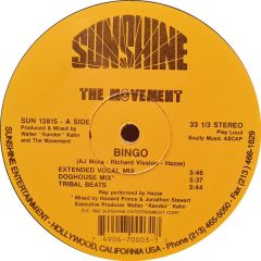 The Movement - The Movement - Bingo - Sunshine Entertainment