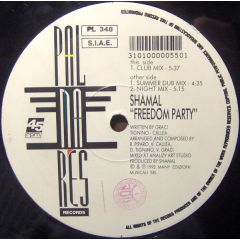 Shamal - Shamal - Freedom Party - Palmares Records