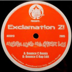 Exclamation Z - Exclamation Z - Musik Was Ma First Luv - Ace Records