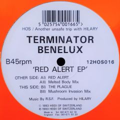 Terminator Benelux - Terminator Benelux - Red Alert EP - Heidi Of Switzerland