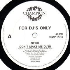 Sybil - Sybil - Don't Make Me Over - Champion