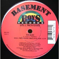 Soul Providers - Soul Providers - Tango - Basement Boys Records