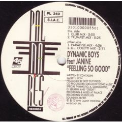 Dynamic Boys & Janine - Dynamic Boys & Janine - Feeling So Good - Palmares
