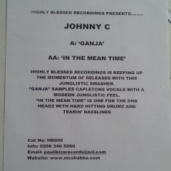 Johnny C - Johnny C - Ganja - Highly Blessed