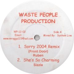Ruben - Ruben - Sorry (Remix) - Waste People Prod.