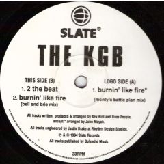 The Kgb - The Kgb - Burnin Like Fire - Slate