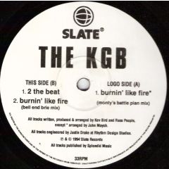 The Kgb - Burnin Like Fire - Slate