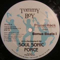 Afrika Bambaataa & Soul Sonic Force - Afrika Bambaataa & Soul Sonic Force - Planet Rock - Tommy Boy