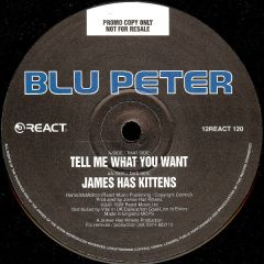 Blu Peter - Blu Peter - Tell Me What You Want - React