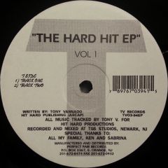 Tony Varnado - Tony Varnado - The Hard Hit EP Vol 1 - Tv Records
