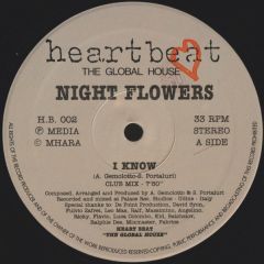 Night Flowers - Night Flowers - I Know - Heartbeat