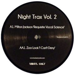 Milton Jackson / Zoo Look - Milton Jackson / Zoo Look - Night Trax Vol. 2  - Tsuba Records