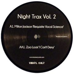 Milton Jackson / Zoo Look - Milton Jackson / Zoo Look - Night Trax Vol. 2  - Tsuba Records
