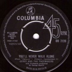 Gerry And The Pacemakers - Gerry And The Pacemakers - You'll Never Walk Alone - Columbia